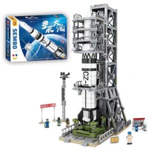 Sembo Lego Dongfanghong artificial satellite 203306