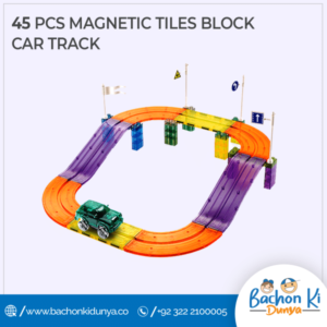 Magnetic Building Blocks Car Racing Tracks