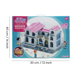 Mini Villa Architect With Lighting Doll House