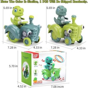 Happy Dinosaur Electric Tractor Car Toy