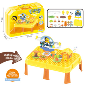 Ducks Ferris wheel track Building Blocks toys