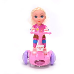 Frozen doll With 3D light pink Color doll