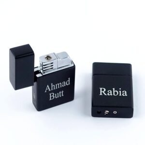 Jet Flame Lighter Name Engraved