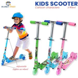 Scooty For Kids And Foldable 3 Wheel